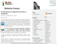 Tablet Screenshot of melaniacoman.finantare.ro