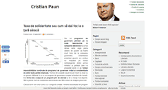 Desktop Screenshot of cristianpaun.finantare.ro
